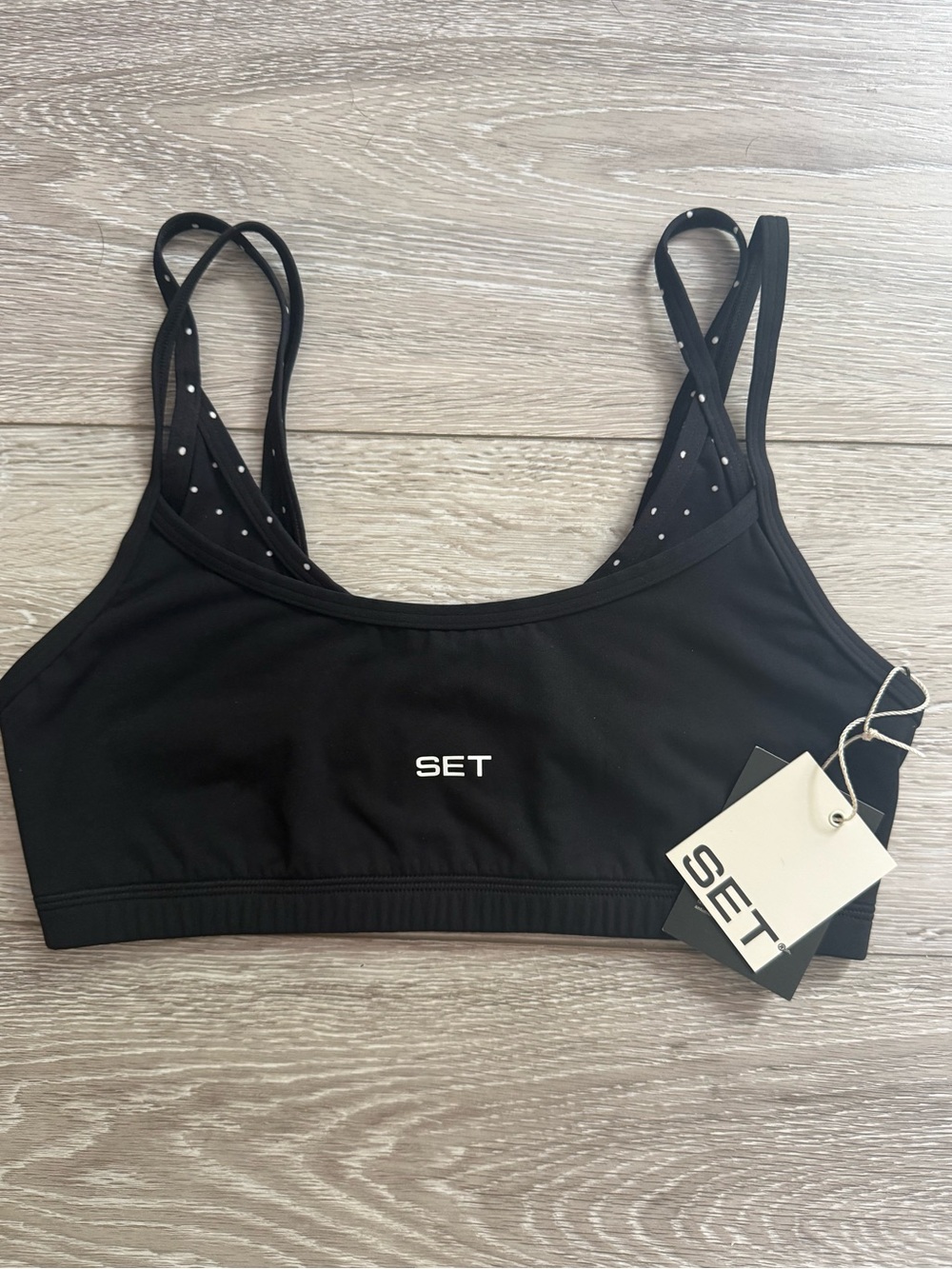 SET Active Dalmatian bralette